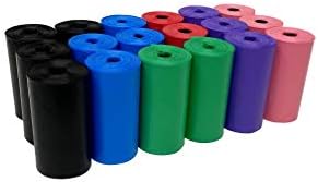 Five Star Pet 9" x 14.25" Made in USA Easy Open Poop Bags Dog Waste Bags, 18 Refill Rolls, 270 Bags