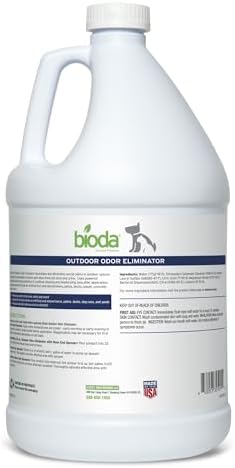 Bioda Probiotic Natural Outdoor Odor Eliminator, 1 gal Refill, Enzyme
