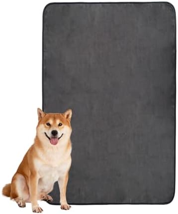 2Pack Washable Pee Pads for Dogs 28x34 Inch, Fast Absorbent Puppy Pads Reusable, Waterproof, Non Slip, Quick Dry Dog Pads for Puppy Training