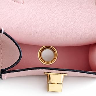Barkin Designer Dog Poop Bag Holder for Leash, Waste Bag Dispenser, Pink