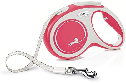 Flexi New Comfort 2020 Tape M (less than 25kg) 5m Red [Dog Lead]