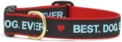 Up Country Best Dog Ever Collar (5/8" Width, X-Small (6"-12"))