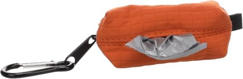 Flamingo Vika Waste Bag Dispenser - Orange | Stylish, Practical & Durable! - Includes Poop Bag