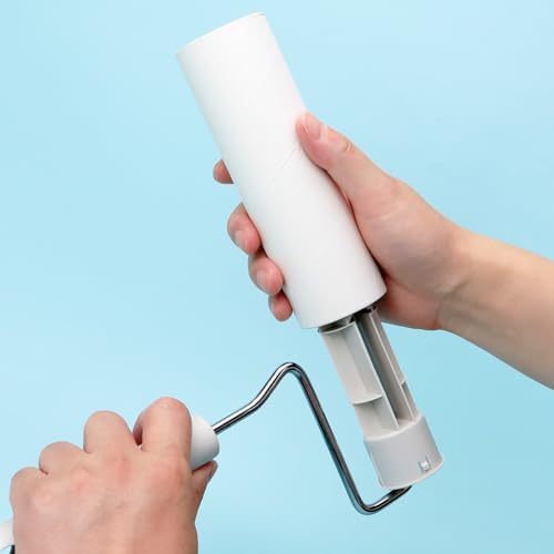 6.3 inch Large Lint Roller Refills Compatible with PetLovers BomDa YabeePet Fedicelly Large Lint Rollers for Pet Hair Extra Sticky 60 Sheets per Refill Pack of 5 Rolls 300 Sheets Total