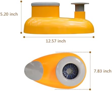 Mechanical Dog Paw Cleaner-Manual Spinning-Cup Washer (Small-Medium)
