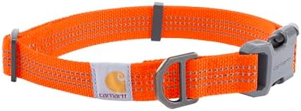 Carhartt Nylon Dog Collar Hunter Orange L