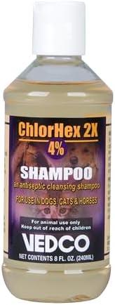 CHLORHEX 2X, 4% Shampoo 8OZ