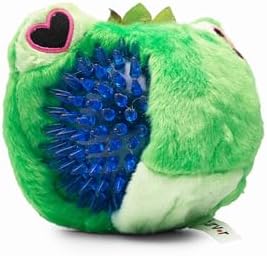 Flourish Pets 2 in 1 Multi-Layer Chew Toy for Active Dogs | Non-Toxic BPA Free Double Stitched Soft Fabric Exterior Dog Toys | Long-Lasting Dog Plush Toys – Love Frog 3.5"