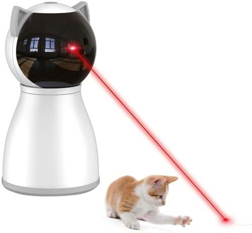 YVE LIFE Interactive Cat Toys Laser for Indoor Cats,Automatic Kitten Toys