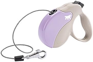 Ferplast Retractable Dog Lead Extendable Dog Leash Amigo Cord MINI, Retractable Cord, 3 m, Max 12 kg, Lilac