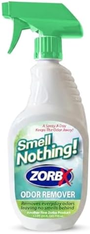 ZORBX Smell Nothing Unscented Odor Remover Spray 24 Oz