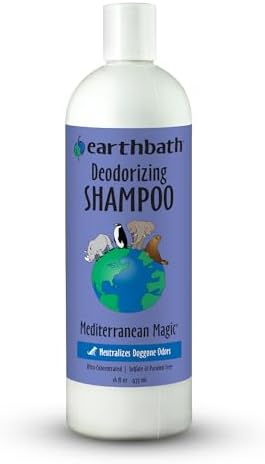earthbath Mediterranean Magic Dog Shampoo, Made in USA, 16 Oz (1 Pack)