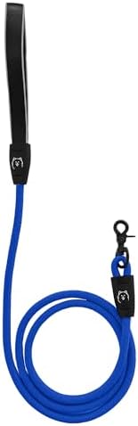 ShawnCo Basecamp Rope Dog Leash (Electric Blue, 6 Feet)