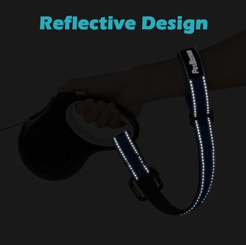 PetBonus Dog Leash Wrist Strap with Lockable Clip for Dog Retractable Leash
