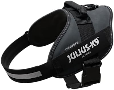Julius-K9, 16IDC-ANT-2, IDC Powerharness, Dog Harness, Size: 2, Anthracite