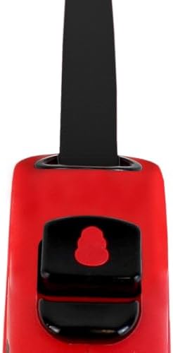 Alcott Kong Retractable Trail, Small, Red, 16' Long