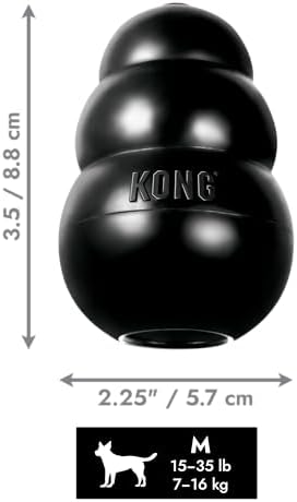 Kong Extreme Dog Pet Toy Dental Chew Size: Medium Pack of 2