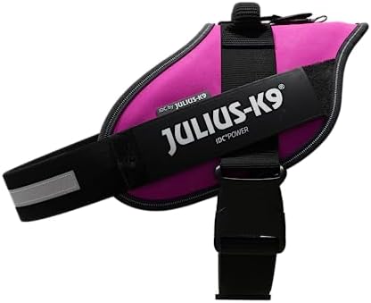 Julius-K9, 16IDC-DPN-2, IDC Powerharness, Dog Harness, Size: 2, Dark Pink