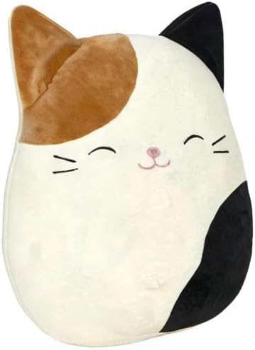 Squishmallow Official Kellytoy Collectible Pet Squad Dogs Cats Bunnies Frogs Squishy Soft Animals (Cam Calico Cat, 8 Inch)
