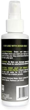 BrilliantPad Go Here! Puppy Potty Training Spray, Natural Attractant (4 oz)