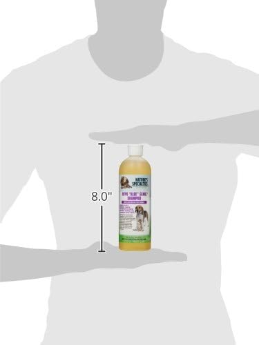 Nature's Specialties Hypoallergenic Ultra Concentrated Aloe Dog Shampoo for Pets, Makes up to 4 Gallons, Natural Choice for Professional Groomers, for Sensitive Skin, Made in USA, 16 oz