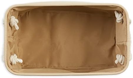Bone Dry Pet Storage Collection Collapsible Bin, Small Rectangle, Taupe