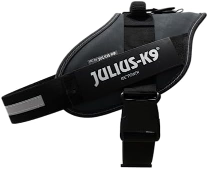 Julius-K9, 16IDC-ANT-2, IDC Powerharness, Dog Harness, Size: 2, Anthracite
