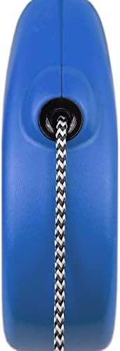flexi Basic Standard Cord Blue Small 5m Retractable Dog Leash/Lead for Dogs up to 12kgs/26lbs