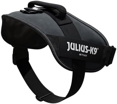 Julius-K9, 16IDC-ANT-2, IDC Powerharness, Dog Harness, Size: 2, Anthracite