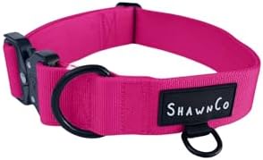 ShawnCo Basecamp Tactical Dog Collar (Orchid, S)