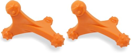 Nylabone Power Chew Axis Bone Chew Toy for Dogs, Dog Toys for Aggressive Chewers, Bacon Flavor, X-Large/Souper - 50+ lbs. (1 Count) (Pack of 2)