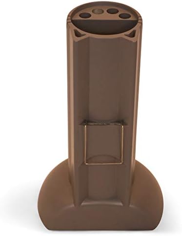 Feline Ruff Cat Teaser Wand Holder. Keep Cats Safe with This Unique Cat Toy Storage Solution. Organize Feather Cat Wand Toys. Patent Pending (Gray)