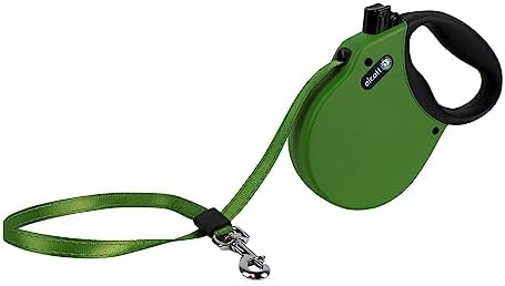 Alcott Adventure Retractable Leash, Medium, Green