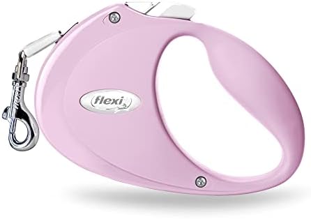 Flexi - PU00T2-251-RO - Dog Lead - Retractable Lead - Puppy Tape - 2 m - Pink