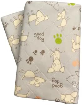 Washable Puppy Pads, Dog Pee Pad, Reusable 2 Pack, Large 28 in x 31 in, 5 Layer Quilted, Durable, Whelping Pads, Potty Training Pet Pads for Environmentally Conscious Dog Owners
