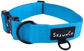 ShawnCo Basecamp Tactical Dog Collar (Oceanic Blue, L)