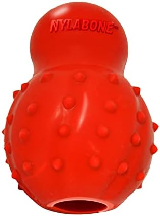 Nylabone Strong Chew Rubber Stuffable Cone Treat Toy, Bacon Flavor, Large