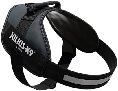 Julius-K9, 16IDC-ANT-2, IDC Powerharness, Dog Harness, Size: 2, Anthracite