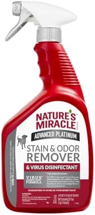 Nature's Miracle Advanced Platinum Dog Stain & Odor Remover, 32 oz