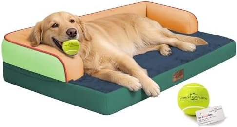 Comfort Expression Orthopedic XL Dog Bed for Large and Extra Large Dogs