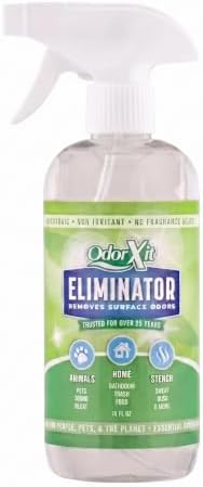 Pet Urine Odor Eliminator Spray, Ideal for Cat, Dog Poo and Urine Smell, Versatile & Natural Odor Neutralizer for Home and Outdoor Use, Ready to Use, 16oz