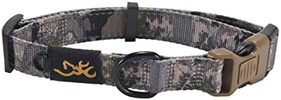 Browning Classic Webbing Camo Collar, Medium, 1 x 14-20in Ovix Camo
