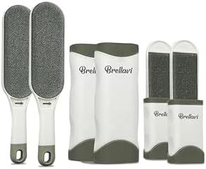 Pet Hair Remover: Reusable Dog Cat Lint Brush for Couch Furniture - 2 Pack