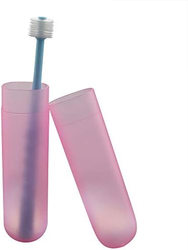 VTurboWay 2 Pcs 360-Degree Pet Toothbrush for Puppy, Small Dog and Cat, Colors May Vary