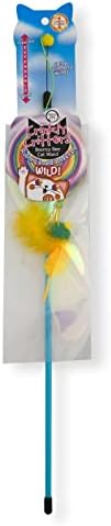 NECOICHI Crinkly Critters Bouncy Bee Adjustable Cat Wand No.1 Selling Cat Toy in Japan