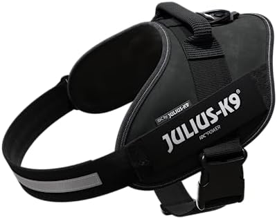 Julius-K9, 16IDC-P-2, IDC Powerharness, Dog Harness, Size: 2, Black