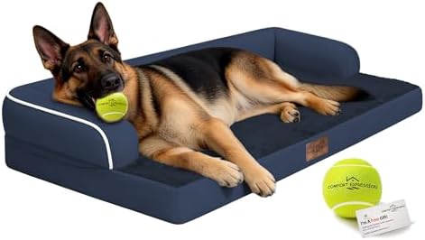 Comfort Expression Orthopedic Waterproof Jumbo Dog Bed for Giant Dogs