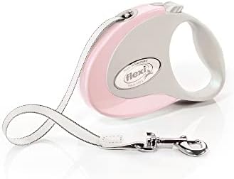 FLEXI® Classic Tape Retractable Dog Leash, Small, 10 ft - Pink/Rose