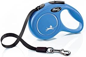 Flexi Roll-Leash New Classic XS Strap 3 M Blue for Dogs, Cats & Small Animalsup to Max. 12 kg