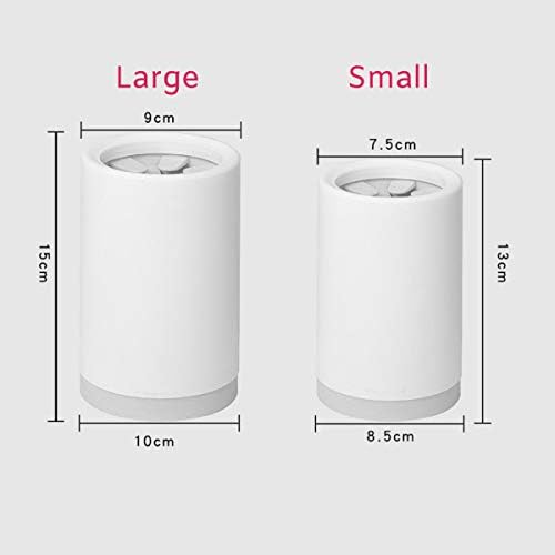 Dirty and Dusty Paw Cleaner for Large, Medium, Small Dog and Cat, Pet Footprint Cleaning Cups with Silicone Brush for Sanitizing and Cleaning Pet Paws (Large, Gray)